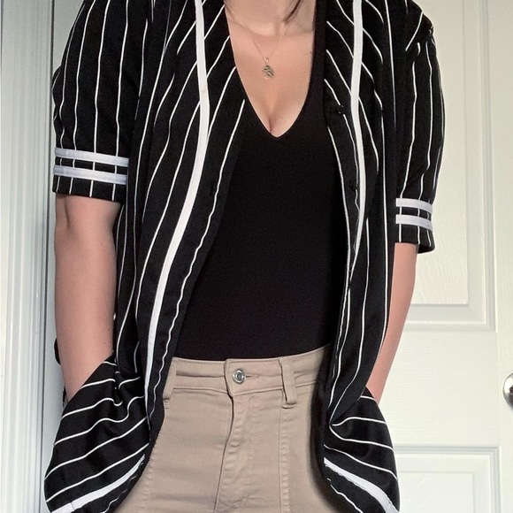 Stripped Button Down - Picture 2 of 3